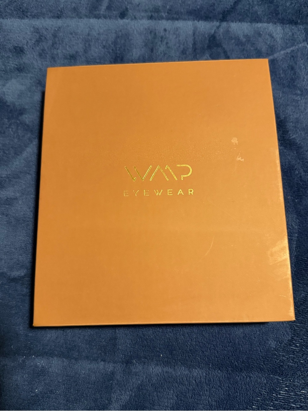 WMP Eyewear Orange Sunglasses Case.
